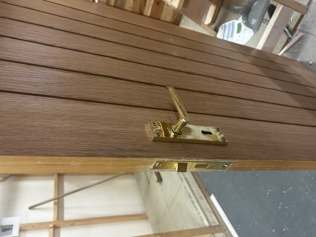 Door with ironmongery Bristol